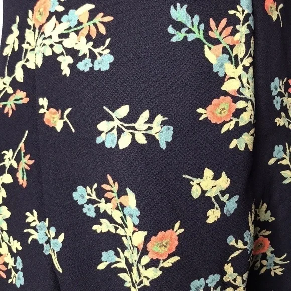 19COOPER BLUE FLORAL FIT & FLARE SUNDRESS SMALL New - Picture 9 of 9